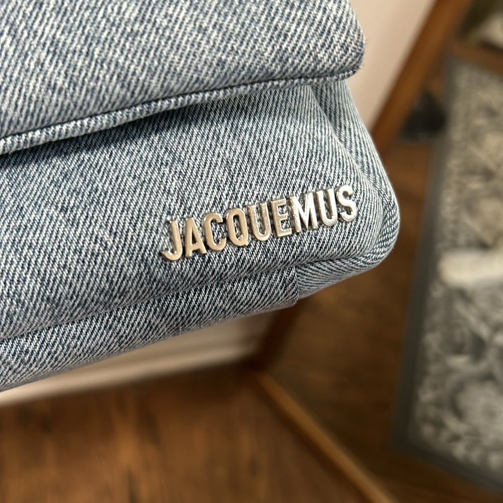Jacquemus Le Bambinou Denim Shoulder Bag - Picture 6 of 8